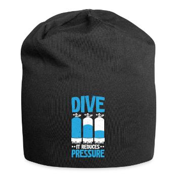 Tauchen Es reduziert den Druck Tauchen Aquatic Scu - Jersey-Beanie - Schwarz - Vorne