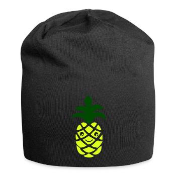 Ananas - Bonnet en jersey - noir - Devant