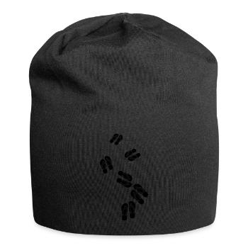 Icône Tongs - Bonnet en jersey - noir - Devant
