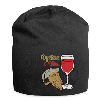 Huîtres et vin Seafood Chef Hobby Ocean - Bonnet en jersey - noir - Devant