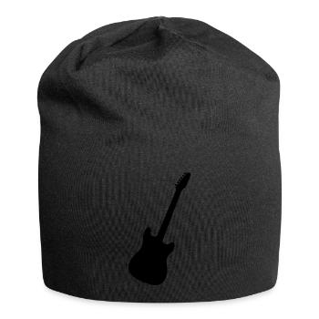 Herren Guitar Guitar Player Damen Gitarrist - Jersey-Beanie - Schwarz - Vorne