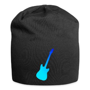 Guitariste Guitariste Guitare Guitariste Femmes - Bonnet en jersey - noir - Devant