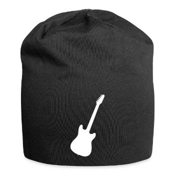 Guitariste Guitariste Guitariste Guitare Hommes - Bonnet en jersey - noir - Devant