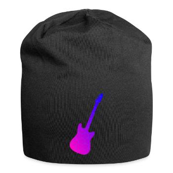 Guitariste Guitariste Hommes Guitariste Femmes - Bonnet en jersey - noir - Devant