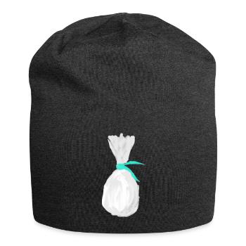 A CHICKEN - Jersey Beanie - charcoal grey - Front