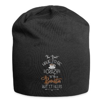Barista connaisseur Lait Matin grouch - Bonnet en jersey - noir - Devant