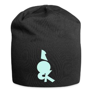 Rock - Jersey-Beanie - Schwarz - Vorne