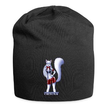 Chinunas Fluffy - Jersey Beanie - black - Front
