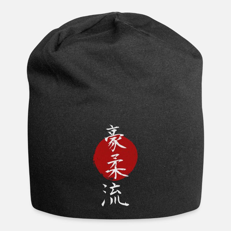 Goju-Ryu Karate Stil - Jersey-Beanie - Schwarz