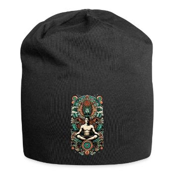 Modern Ayahuasca Spiritual - Jersey-Beanie - Schwarz - Vorne