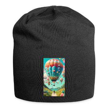 Ballon-Ballon - Jersey-Beanie - Schwarz - Vorne