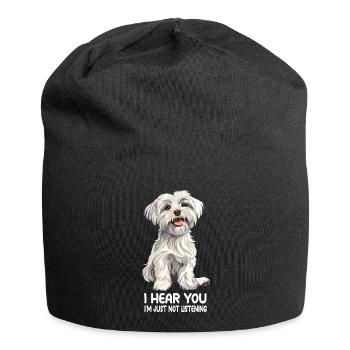 Maltese - Jersey Beanie - black - Front