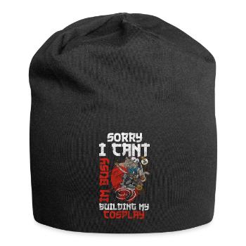 Costume Anime Gaming Comic - Jersey Beanie - black - Front
