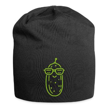 Cornichon - Bonnet en jersey - noir - Devant