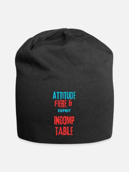 Proud and indomitable - Jersey Beanie - black