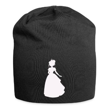 Princesse en robe de bal - Bonnet en jersey - noir - Devant