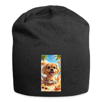 Mila au soleil - Bonnet en jersey - noir - Devant