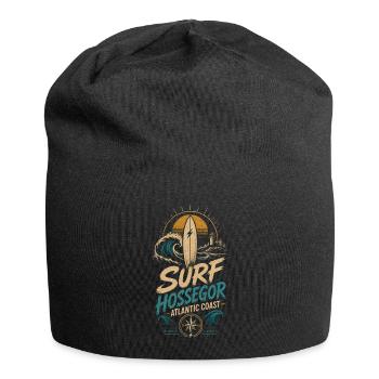 Hossegor Surfing - Jersey Beanie - black - Front