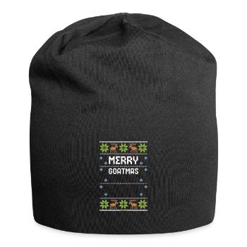 Joyeux Goatmas - Noël moche - Bonnet en jersey - noir - Devant