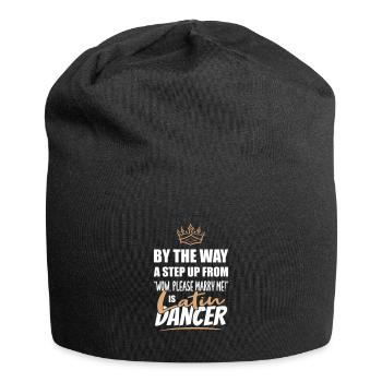 Latin dancers are the most attractive - Jersey Beanie - black - Front