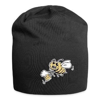 L’abeilles à la bière - Bonnet en jersey - noir - Devant