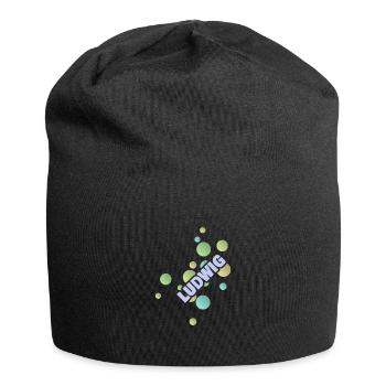 Geschenk für Ludwig - Jersey-Beanie - Schwarz - Vorne