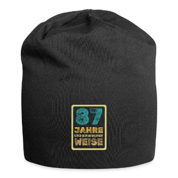 Proverb 87 - Jersey Beanie - black - Front
