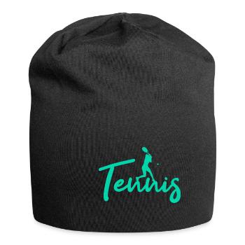 tennis - Jersey Beanie - black - Front