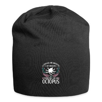 Octopus Outfit Octopus Octopus - Jersey Beanie - black - Front