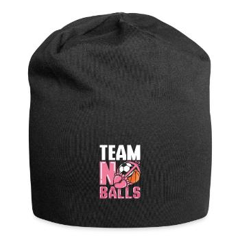 Gender Reveal Team girl team no balls - Jersey-Beanie - Schwarz - Vorne