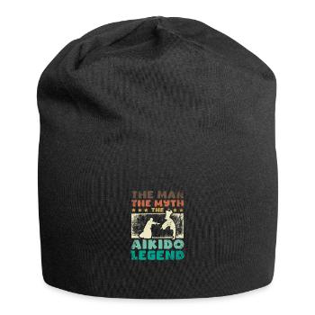 The man the myth the aikido legend - Jersey Beanie - black - Front