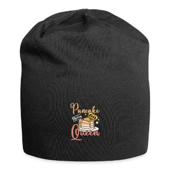 Pancake making queen - Jersey Beanie - black - Front