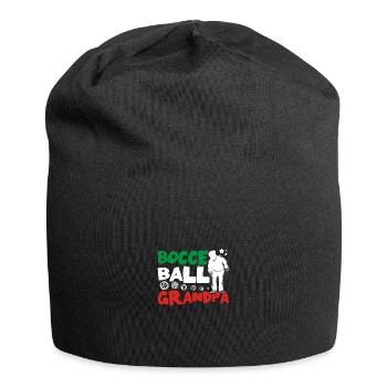 Papa Gramps Bocce ball grandpa - Jersey-Beanie - Schwarz - Vorne