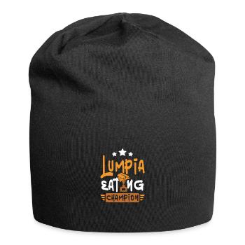 Lumpia eating champion - Jersey Beanie - black - Front