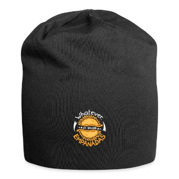 whatever I'm having empanadas - Jersey Beanie - black - Front
