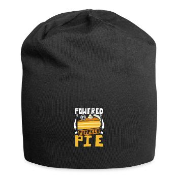 Powered by Pumpkin pie - Jersey Beanie - black - Front
