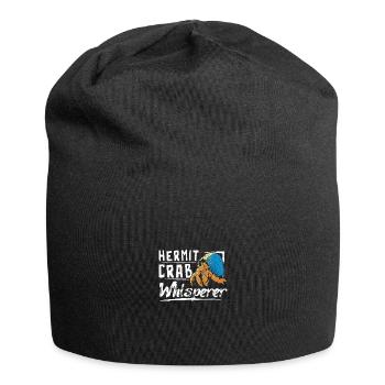 hermit crab whisperer - Jersey-Beanie - Schwarz - Vorne