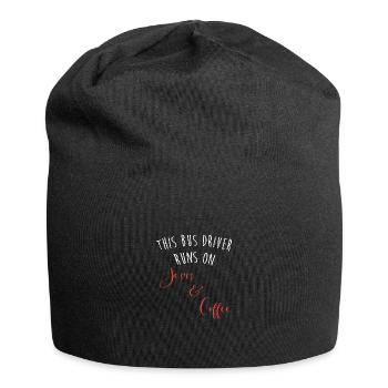 Schulbusfahrer Schulbus - Jersey-Beanie - Schwarz - Vorne