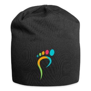 Orthopédiste podologie santé pratique pieds - Bonnet en jersey - noir - Devant