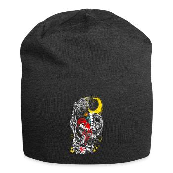 Gothic - Jersey-Beanie - Anthrazit - Vorne