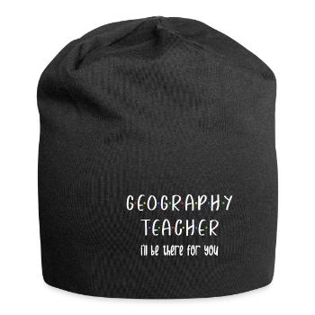 Geography Teacher There For You - Jersey-Beanie - Schwarz - Vorne