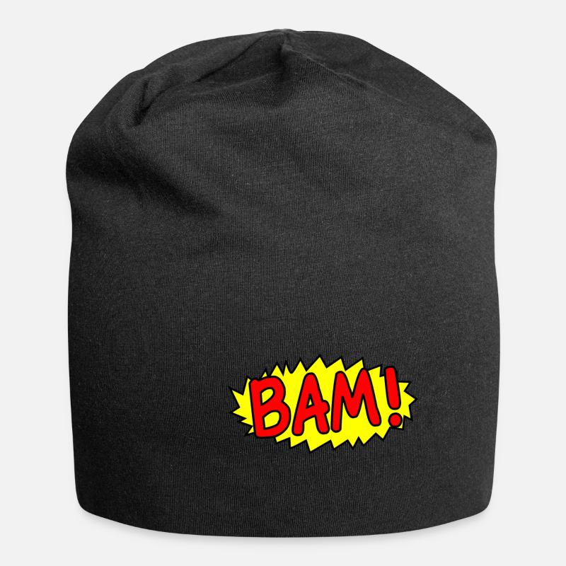 BAM! - Bonnet en jersey - noir