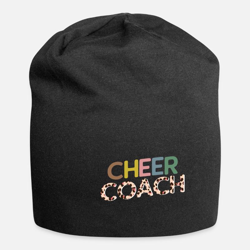 Cheer Coach Cheerleading - Jersey-Beanie - Schwarz