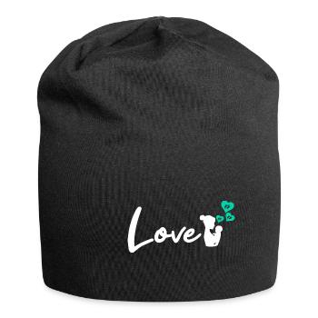 Mutter - Jersey-Beanie - Schwarz - Vorne