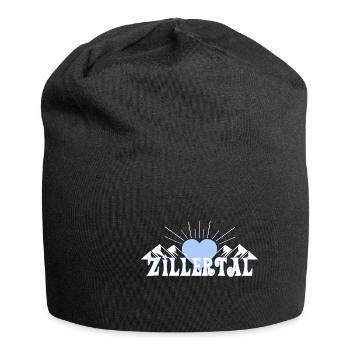 Zillertal - Jersey-Beanie - Schwarz - Vorne