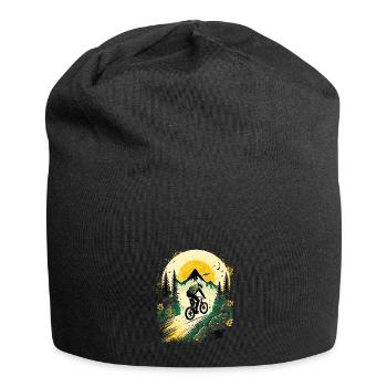 Mountain Bike BMX MTB Bike Street Trial Outdoor - Jersey Beanie - black - Front