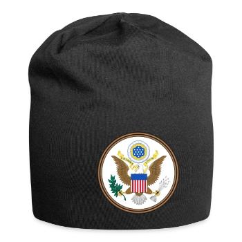 Seal President of the United States - Jersey Beanie - black - Front