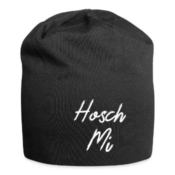 Hosch Mi - Jersey-Beanie - Schwarz - Vorne