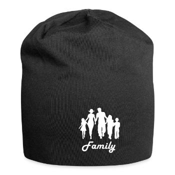 Familles - Bonnet en jersey - noir - Devant