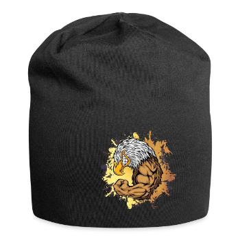 Eagle Fitness Biceps Strong No Pain sans gain - Bonnet en jersey - noir - Devant